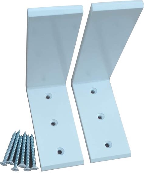 heavy duty white metal l brackets|flat metal l shaped brackets.